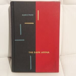 Mario Puzo The Dark Arena 1955 1st Edition 1st Printing Random House Hardcover